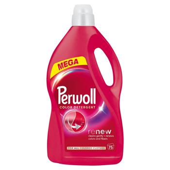 Гель для стирки Perwoll Color для цветных вещей 3,75л - купить, цены на Идеал - фото 1