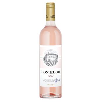 Вино Don Hugo Rosado рожеве сухе 12,5% 0,75л - купити, ціни на Ідеал - фото 1