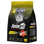 AnimAll Fresh Chicken Dry Food for Adult Dogs of all Breeds 2.5kg