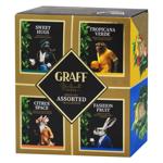 Набор чая Graff Ассорти чайных вкусов 32шт 48г
