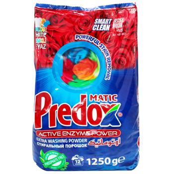 Пральний порошок Predox Троянда автомат 1,25кг - купити, ціни на КОСМОС - фото 1