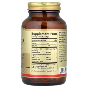 Solgar Super GLA Borage and Gamma-Linolenic Acid Oil 60 softgels - buy, prices for Biotus - photo 2