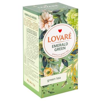 Чай зеленый Lovare Emerald Green 1,5г*24шт - купить, цены на КОСМОС - фото 2