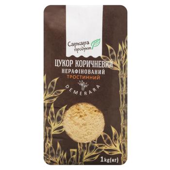Цукор тростинний Саркара продукт нерафінований коричневий 1кг - купити, ціни на - фото 2
