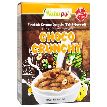 Завтрак сухой Natupry Подушечки шоколадные с ореховой пастой без глютена 225г - купить, цены на КОСМОС - фото 2