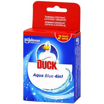 Duck Aqua Blue Toilet Bowl Cleaner 2pcs*40g - buy, prices for ULTRAMARKET - photo 1