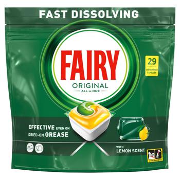 Fairy Lemon Dishwasher Tablets 29pcs - buy, prices for - photo 4