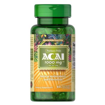 Acai 1000 mg, 60 Softgels - купити, ціни на Біотус - фото 1