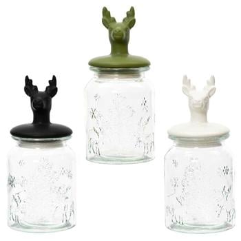 Storage Jar 10x23.5cm in assortment