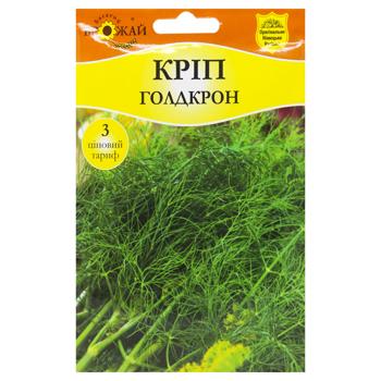 Bahatyy Vrozhay Dill Goldcrown Seeds 10g - buy, prices for COSMOS - photo 1