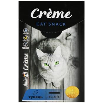 AnimAll Сreme Cat Snack with Tuna 6x15g - buy, prices for Auchan - photo 2