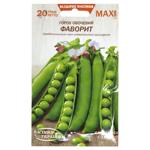 Насіння Насіння України Maxi Горох Овочевий Фаворит 20г