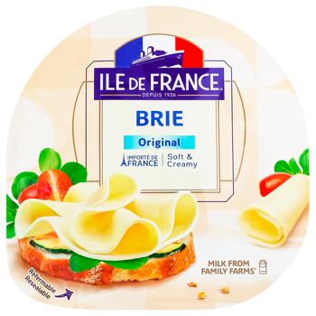 Сыр Ile de France Бри 57% 150г - купить, цены на КОСМОС - фото 1