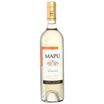 Mapu Sauvignon Blanc Chardonnay White Dry Wine 12.5% 0.75l - buy, prices for ULTRAMARKET - photo 1