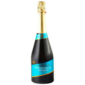 French Boulevard Grande Cuvee White Semidry Sparkling Wine 10,5-13.5% 0.75l - buy, prices for Za Raz - photo 1