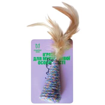 MasterZoo Feather Teaser Cat Toy 14x3cm Color in Assortment - buy, prices for MasterZoo - photo 3