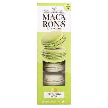 Chocolitaly Pistachio Flavored Macarons 90g - buy, prices for - photo 2