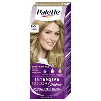 Schwarzkopf Palette Intensive Color Creme Pure Blondes N7 (8-0) Light Blonde - buy, prices for COSMOS - photo 1