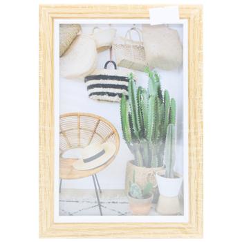 Рамка для фото 10*15см C37890660 - купить, цены на КОСМОС - фото 1