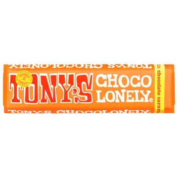 Tony's Milk Chocolate Bar with Caramel and Sea Salt 47g