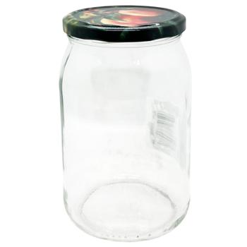 Банка Florina стеклянная со стальной крышкой 0,9л - купить, цены на КОСМОС - фото 2
