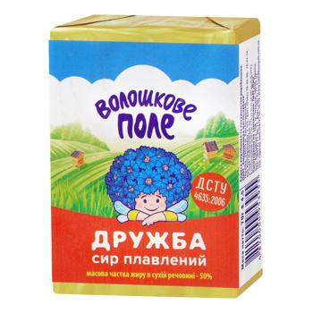 Сир плавлений Волошкове поле Дружба 50% 70г - купити, ціни на Ідеал - фото 1
