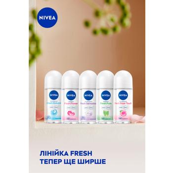 Антиперспирант шариковый Nivea Свежое прикосновение розы 50мл - купить, цены на Auchan - фото 6