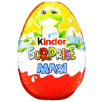 Яйцо шоколадное Kinder Сюрприз Maxi 100г - купить, цены на КОСМОС - фото 2
