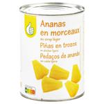 Auchan Pineapple Pieces in Syrup 340g