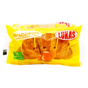 Круасанчик Лукас з молочно-кремовою начинкою - купить, цены на ULTRAMARKET - фото 1