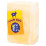 Pyryatyn Cheese King Hard Cheese with Flavor and Aroma of Melted Milk 50% block