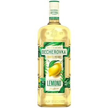Настойка Becherovka Lemond ликерная на травах 20% 1л - купить, цены на NOVUS - фото 1