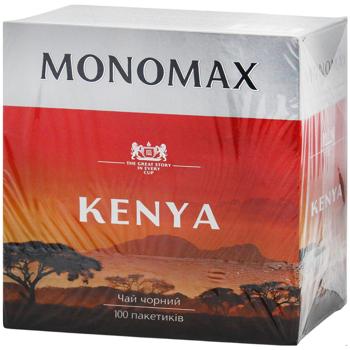 Monomax Kenya Black Tea 2g*100pcs - buy, prices for Vostorg - photo 1