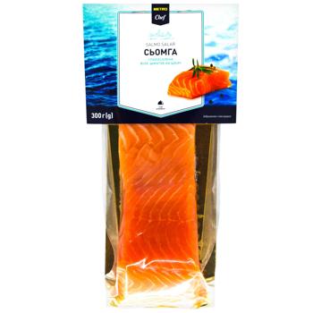 Сьомга Metro Chef слабосолена 300г - купити, ціни на METRO - фото 1