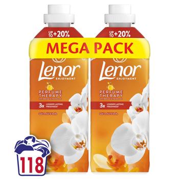 Lenor Orchid&Vanilla Fabric Conditioner 2x1.2l - buy, prices for - photo 2
