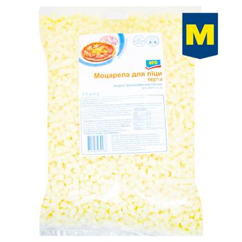 Сырный продукт Aro Моцарелла для пиццы тертый 45% 1кг - купить, цены на  - фото 1