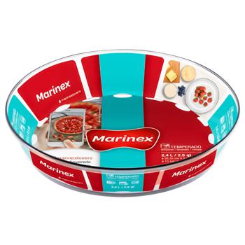 baking dish marinex glass 2400ml - buy, prices for - photo 1