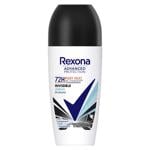 Дезодорант кульковий Rexona Invisible Aqua 50мл