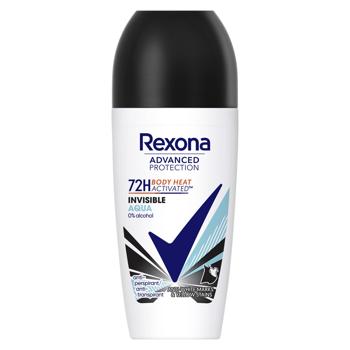 Дезодорант шариковый Rexona Invisible Aqua 50мл - купить, цены на КОСМОС - фото 1