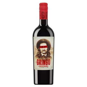 Вино El Gringo Tempranillo красное полусухое 13,5% 0,75л - купить, цены на NOVUS - фото 1