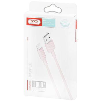 Кабель Xo NB212 Lightning 2.1 A білий 1м