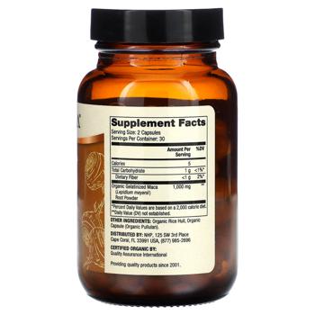 Now Foods Gelatinized Maca 1000mg 60 capsules - buy, prices for - photo 2