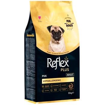 Корм сухий Reflex Plus Pug Adult з куркою для собак породи мопс 8кг - купити, ціни на MasterZoo - фото 1
