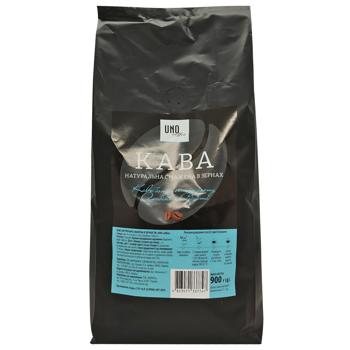 Кава в зернах Uno Coffee Арабіка і Робуста 900г