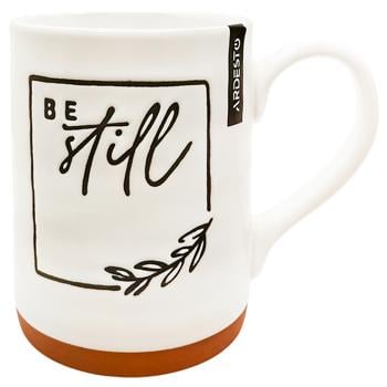 Чашка Ardesto Be still AR3035 535мл біла кераміка - купить, цены на Восторг - фото 1