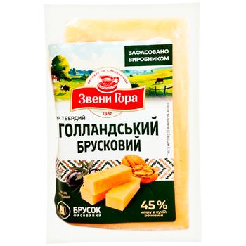 Сир Звенигора Голандський 45% (ваг) в/у - купить, цены на Восторг - фото 1