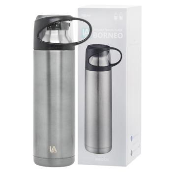 Line Art Borneo Graphite Thermos 500ml - buy, prices for MegaMarket - photo 1