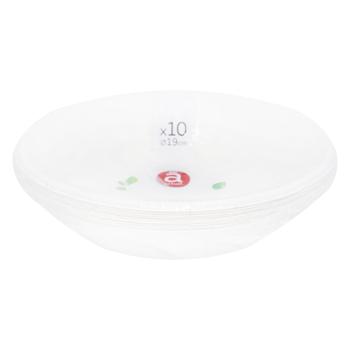 Actuel Plate Soup Disposable 19cm 10pcs - buy, prices for Auchan - photo 1