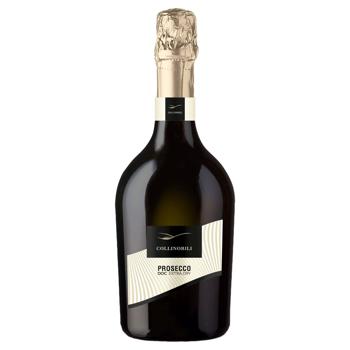 Вино игристое Collinobili Prosecco Spumante белое экстра-сухое 11% 0,75л - купить, цены на ЕКО Маркет - фото 1