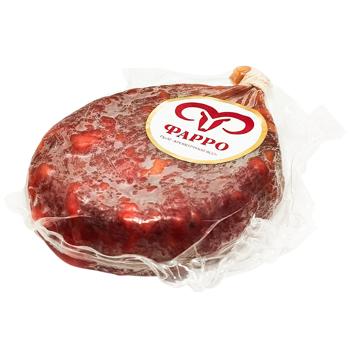 Farro Nostalgiya Uncooked Smoked Sausage High Grade - buy, prices for Supermarket "Kharkiv" - photo 2